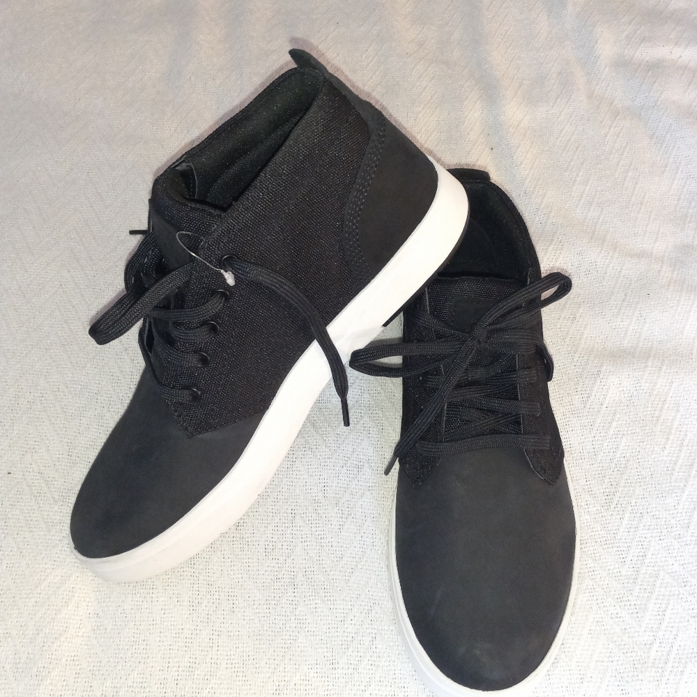 Timberland Black and White Chukka Boots